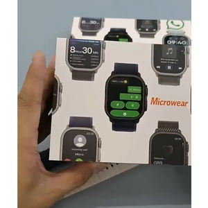 Montre connectée EDS Stock Microwear Ultra5 avec Chat GPT, alerte d'urgence SOS, GPS, NFC, batterie 340 mAh, montre de sport et de santé, vente en gros - Product Image 1