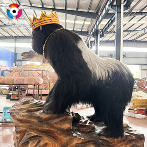 Mô hình Khỉ Đột kích thước thật lớn cho trung tâm mua sắm & trang trí công viên chủ đề cho các dịp công cộng & phiêu lưu - Product Image 5