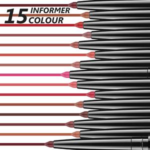 Eyeliner de haute qualité 15 couleurs Eyeliner imperméable à l'eau marque privée Eyeliner longue durée <span class=keywords><strong>crayon</strong></span> Eye Liner lisse et soyeux - Product Image 6