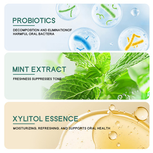 Spray buccal probiotique à <span class=keywords><strong>la</strong></span> menthe arctique OEM/ODM, sans alcool, <span class=keywords><strong>pour</strong></span> une haleine fraîche longue durée, <span class=keywords><strong>parfum</strong></span> <span class=keywords><strong>pour</strong></span> <span class=keywords><strong>la</strong></span> mauvaise haleine - Product Image 3