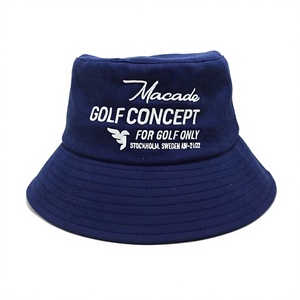 OEM Custom Logo Bucket <b>Hat</b> Wide Brim <b>Sun</b> Protection Wide Brim 100% Cotton Sports <b>Hat</b> for <b>Men</b> Women Outdoor Golf <b>Hat</b> Wholesale - Product Image 1