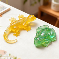 Moule en silicone SHUXIN pour grenouille, lézard, tortue, moule à pâtisserie 3D pour la décoration de gâteaux, le chocolat, les bonbons, la fabrication de savon