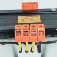 Transformateur d'isolement triphasé à triple enroulement, bobine en cuivre, 50Hz, entrée 380V, sortie 220V, équipement de laboratoire électronique