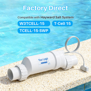 Générateur de chlore au sel T-CELL-15 pour piscines jusqu'à 40 000 gallons, remplacement pour <span class=keywords><strong>Hayward</strong></span> - Product Image 4