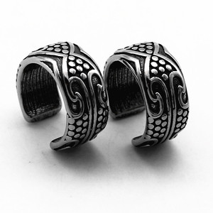 yunnique Cuff <b>Earrings</b> Titanium Steel Geometric Pattern For Men And Women Fashion Jewelry - Product Image 1