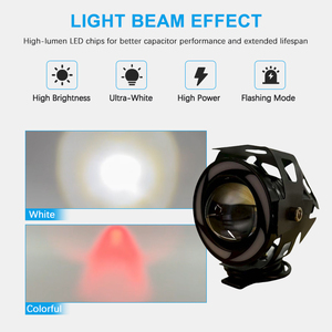 Đèn sương mù <span class=keywords><strong>LED</strong></span> 12V mới cho xe máy, ô tô, xe tải, phụ kiện đèn làm việc, đèn làm việc <span class=keywords><strong>LED</strong></span> cho các loại khác - Product Image 5