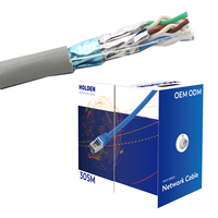 Cable UTP Cat6a, Cat7, Cat6, Cat5, en rollo de 500m y 305m, 100% cobre, precio de cable de red en China.
