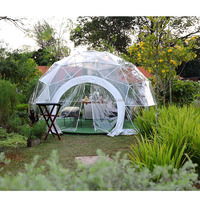 Grand auvent transparent personnalisable Igloo de jardin Dôme géodésique pour serre Stade gonflable Salle à manger en plein air tente igloos