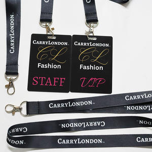 Délais de livraison courts Lanière à motif d'impression par sublimation écologique Logo personnalisé <span class=keywords><strong>Badges</strong></span> d'événement en pvc Carte d'identité de passe de bénévole - Product Image 4