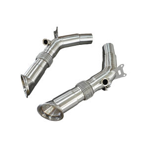 Contach Rvs Downpipe Voor Ferrari Sf 90 Uitlaat Downpipe - Product Image 4