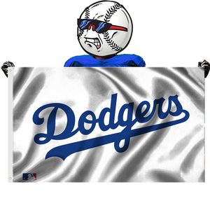 Drapeaux de l'équipe des Dodgers de <span class=keywords><strong>Los</strong></span> <span class=keywords><strong>Angeles</strong></span> de baseball personnalisés de haute qualité 3x5 pieds - Product Image 2