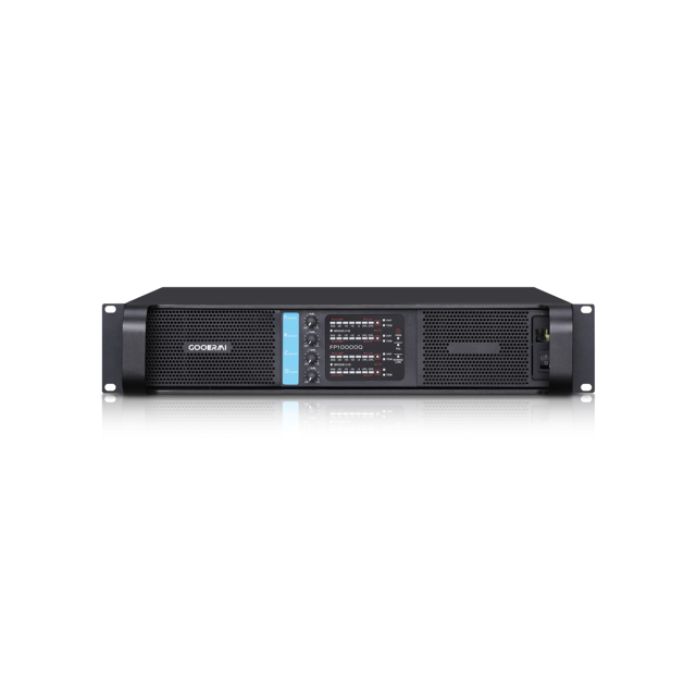MIA-FP4000Q 2*2000W 2CH Professional Power Amplifier Class H Two Step Power Supply Dual Channel Bridge4000W 4 10000W