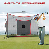 GN03A Filet de golf personnalisable, filets et tapis pour driving range, usine de filets de golf du Guangdong