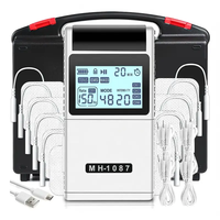 Masseur TENS rechargeable, 48 modes, appareil TENS, électrostimulateur musculaire pour soulager les douleurs dorsales