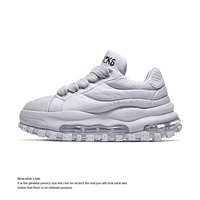 Nouvelle conception, logo personnalisé disponible, baskets de luxe pour hommes, décontractées, à fermeture par lacets, tendance, marque de qualité, coussinets antidérapants, semelles épaisses