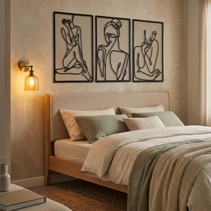<span class=keywords><strong>Scultura</strong></span> Decorativa <span class=keywords><strong>in</strong></span> Ferro per <span class=keywords><strong>Parete</strong></span> con Design Tagliato al Laser per Arredamento Casa e Giardino - Product Image 6