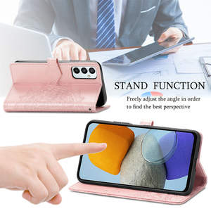 Funda para Samsung S26, <span class=keywords><strong>2</strong></span> en 1, con Ranura para Tarjetas, Tipo Flip, en Cuero PU Repujado, para Samsung Galaxy S26 S25 S24 Ultra Plus - Product Image 2