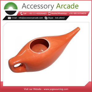Équipement de yoga Pot Neti en céramique pour patchs corporels et soins de la bouche pour lavage nasal - Product Image 3
