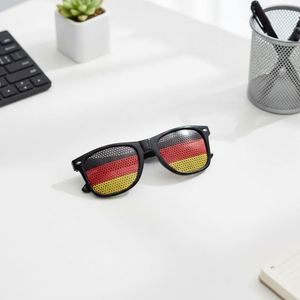 Accesorios para Gafas de Plástico Ecológicos Promocionales Personalizados al por Mayor con Lentes Decorativas Impresas Digitalmente con Bandera - Product Image 4