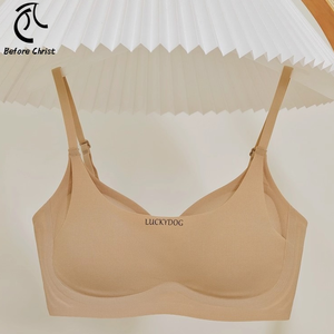 <span class=keywords><strong>Reggiseno</strong></span> da donna con sollevamento per gatti Multi-emozione piccoli busti che raccolgono seni laterali di controllo Anti-cedenti con spalline solide - Product Image 1