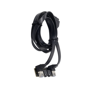 Chassis Dual <strong>USB</strong> <strong>3.0</strong> Front Panel Mounted Extension Cable Audio Input Output IO Board Wire PCB Circuit Board Cabe - Product Image 5