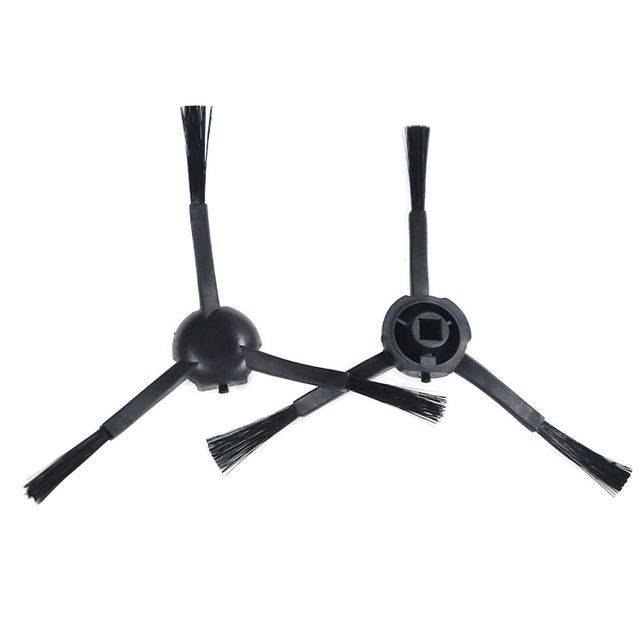 Replacement Sweeping Robot Mijia 1c 1t Cleaning Brush High Quality Black Side Brush Spare Parts 2pcs Household Use