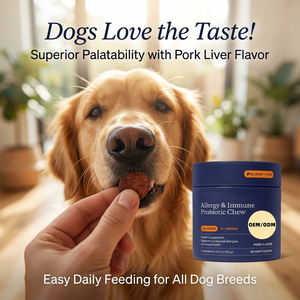 Paquete de Alivio para Alergias de Perros y Gatos, Golosinas Crujientes y Cremosas, Golosinas Blandas para el Alivio de Alergias con Omega 3, Cúrcuma y Calostro, Suplementos para Mascotas - Product Image 4