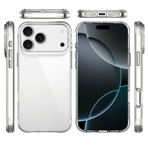 <span class=keywords><strong>Custodia</strong></span> <span class=keywords><strong>Trasparente</strong></span> Cristallo Anti-Ingiallimento per <span class=keywords><strong>iPhone</strong></span> 17 <span class=keywords><strong>Pro</strong></span> <span class=keywords><strong>Max</strong></span>, Compatibile con <span class=keywords><strong>iPhone</strong></span> 16E, 17 Air, 15 <span class=keywords><strong>Pro</strong></span> <span class=keywords><strong>Max</strong></span>, 14 Plus, <span class=keywords><strong>13</strong></span>, 12, 11 <span class=keywords><strong>Pro</strong></span> - Product Image 1
