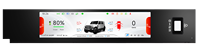 Supplier Pabrikan Mobil, Panel Instrumen Digital Mobil Pribadi dengan Kemudi Kanan untuk Chery ICar ICaur V23