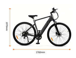 Bicicleta Eléctrica YANGOR H700 36V para Mujer, 250W, Todoterreno, Disponible en Almacén de Polonia, UE - Product Image 4
