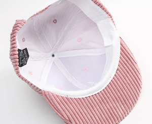 Bán Buôn Tùy Chỉnh Thêu Logo <span class=keywords><strong>Flat</strong></span> Brim Đen Đỏ Nhung Kẻ Mũ Snapback Cap - Product Image 6