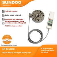 Dynamometer Digital Sundoo SHB-200K Laris Manis, Pengukur Gaya Dorong-Tarik dengan Sensor Suhu Eksternal untuk Pengukuran Tegangan