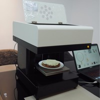Digital Cake Cookie Food Rose Flower Print Cases Diy Machine Coffee Latte Art Printer for Cafe