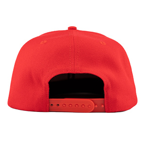 Gorra Deportiva TCAP China Personalizada de 6 Paneles con Cierre a Presión, Mezcla de Lana y Bordado en Relieve - Product Image 5