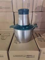 Penggiling Daging Fufu Desain Baru 2 Kecepatan Mesin Pencacah Listrik Stainless Steel Otomatis Pengolah Makanan Stainless Steel