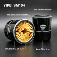 Penjualan Langsung Pabrik YIPEI Filter Oli Mesin Mobil untuk Mitsubishi Nissan Hyundai Kia SCT SM104 MD320276 MD726587 15208-31U0A