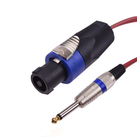 Kabel Speaker XLR 9 Konduktor Tembaga Murni 16 Gauge untuk Monitor, Pemutar DVD & Home Theater