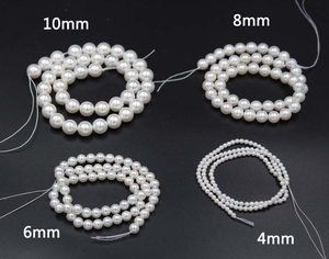 Bán Buôn MOP Trắng Vòng Vỏ Hạt Cho Đồ Trang Sức Tự Làm - Product Image 6