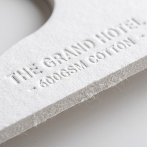 Cartellini da appendere alla porta personalizzati per hotel, con stampa su entrambi i lati, segnale '<span class=keywords><strong>Non</strong></span> Disturbare', g600sm, per la pulizia delle camere, all'ingrosso - Product Image 5