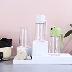 कस्टम फूड ग्रेड प्लास्टिक स्प्रे डिस्पेंसर नोजल के लिए रसोई खाना पकाने के लिए रसोई खाना पकाने के लिए 20 औंस खाली तेल स्प्रेयर बोतल - Product Image 2