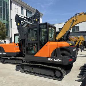 Hot Sale High Performance 6 Ton Doosan DX60D Hydraulic Crawler <b>Excavator</b> Factory Supply Compact Reliable Construction Equipment - Product Image 4