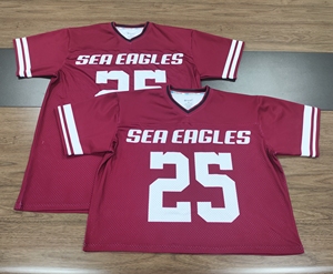 Özel kırpılmış amerikan futbolu Jersey Vintage Streetwear hayranları futbol formaları şort setleri kadınlar Boxy amerikan futbolu gömlek - Product Image 6