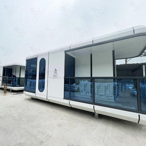 Assembled Space Capsule Hotel Homestay <b>Light</b> Steel Structure Movable B & B Guest Room Scenic Spot Camping High-End Hotel - Product Image 3