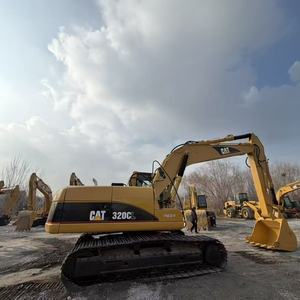 รถขุดตีนตะขาบมิตซูบิชิ มอเตอร์ ของแท้จากญี่ปุ่น มือสอง รุ่น 320CL 320C ระบบไฮดรอลิก สำหรับงานก่อสร้าง ปี 2023 บุ้งกี๋ขนาด 1.0 เมตร น้ำหนัก 20 ตัน - Product Image 1