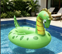 Siège de bain gonflable en PVC pour enfants en promotion – Nouveau modèle 2024 le plus vendu avec anneau de siège à imprimé animal – Vente directe usine