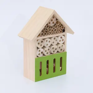 Tuin Houten Insect Huis Ecologische Onderdak Voor Vlinders Houten Insect Hotel