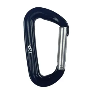 China Wholesale Mini Bag Locking Swivel Climbing Snap Hook Carabiner Clips Custom Logo Shaped Small Keychain Aluminum Carabiner