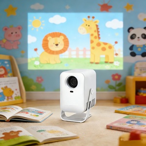 Mini Proyector Android Ultracompacto con Enfoque Automático y Corrección Trapezoidal, Altavoz Integrado de 3W, Ideal para el Aprendizaje y Entretenimiento de Niños - Product Image 2
