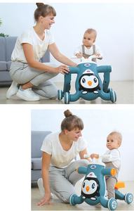 2025 מטרה 3-in-1 תינוק נגד גלגול עם 4 גלגלים מסגרת פלסטיק - Product Image 4