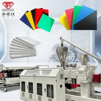 Machine d'extrusion pour panneaux publicitaires en mousse plastique PVC à trois couches, panneaux KT et meubles d'intérieur stratifiés